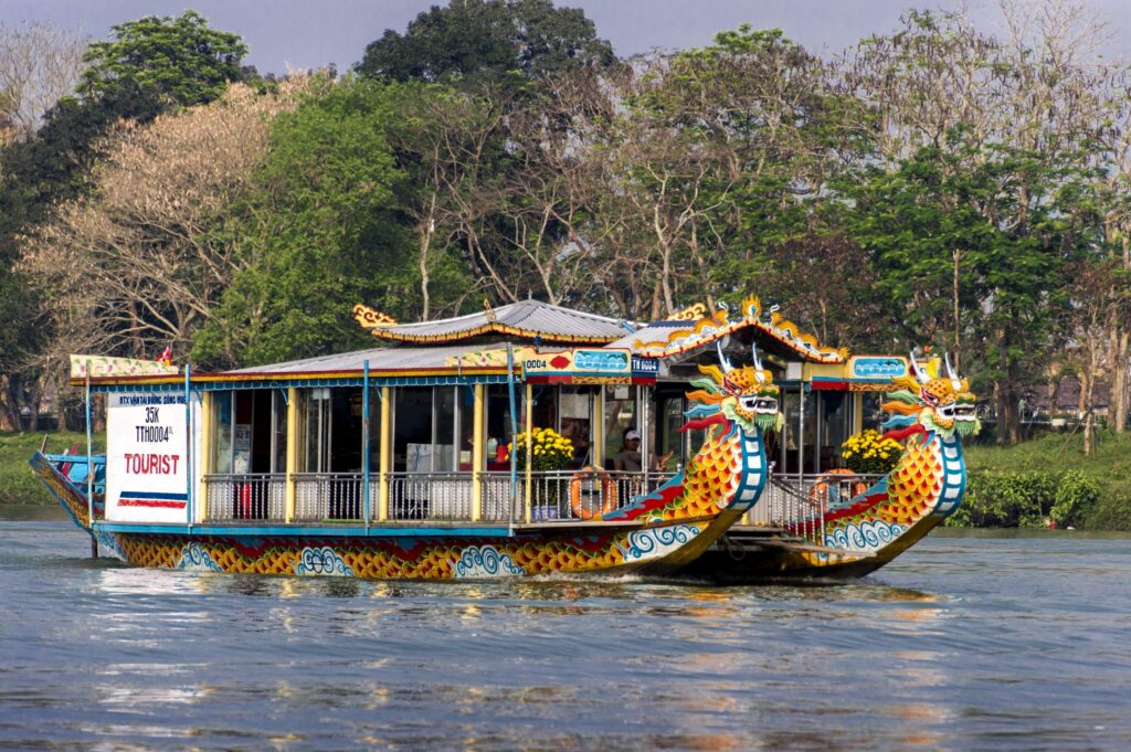 Boat tour in Hue